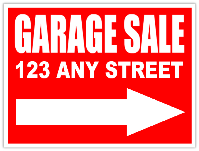 garage-sale-sign-with-arrow-yard-sales-ad