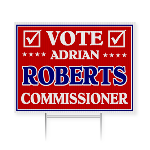 Political Campaign Yard Signs