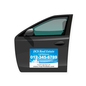 Real Estate Car Magnets