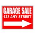 Garage Sale Sign Templates