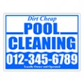 Pool Company Sign Templates