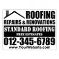 Roofing Sign Templates