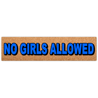 No+Girls+Street+Sign