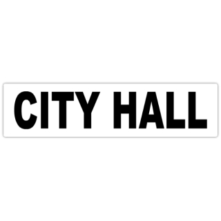 City+Hall+Street+Sign