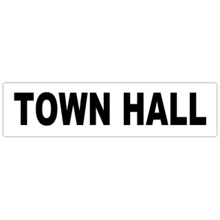 Town+Hall+Street+Sign