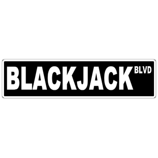 Blackjack+Blvd+Street+Sign