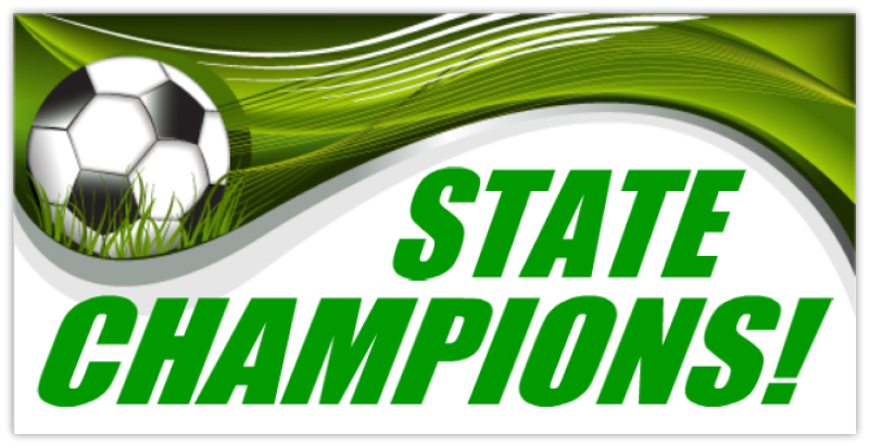 State Champions Banner 01 Sport Banners Team Banner 