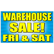 Warehouse Sale Banner