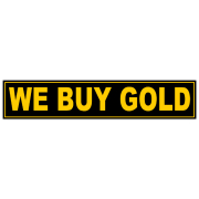 We Buy Gold Banner
