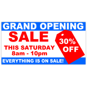 Grand Opening Banner 104