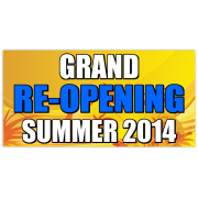 Grand Re-Opening Banner