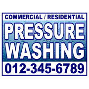 Pressure Washing Sign 102
