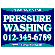 Pressure Washing Sign 109