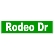 Rodeo Drive Street Sign