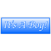 It's A Boy Banner 2