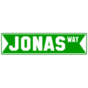Jonas Street Sign