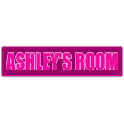 Ashleys Room Street Sign
