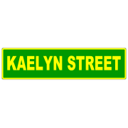 Kaelyn Street Sign