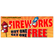 Fireworks Banner 102