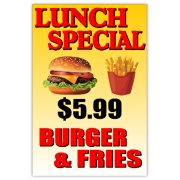 Lunch Special Sign 01