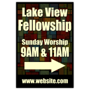 Sunday Service Sign 02