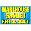 Warehouse Sale Banner