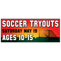 Soccer Tryouts Banner