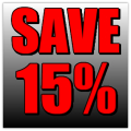 Save 15% Banner