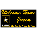 Welcome Home Banner U.S. Army