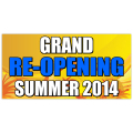 Grand Re-Opening Banner
