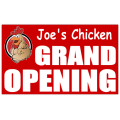 Chicken Grand Opening Banner