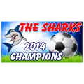 Shark Soccer Banner