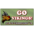 Vikings Champs Banner