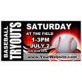 Baseball Tryouts Banner 02