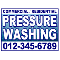 Pressure Washing Sign 102