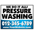 Pressure Washing Sign 105
