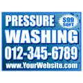 Pressure Washing Sign 107
