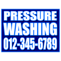 Pressure Washing Sign 108