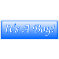 It's A Boy Banner 2