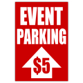 Event Parking Sign 02