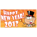 Happy New Year Banner 102