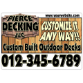 Deck Services Car Magnet 101