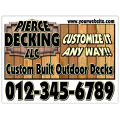 Deck Services Sign 101