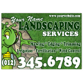 Landscaping Services Car Magnet 108