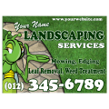 Landscaping Services Sign 105