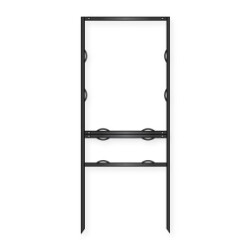 24x18 Metal Frame with Rider 24x18 Metal Frame with Rider
