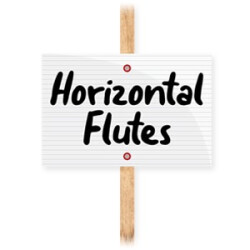 12x18 Blank White Signs with Horizontal Flutes 12x18 Blank White Signs with Horizontal Flutes