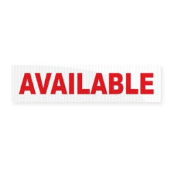 Available Real Estate Rider 6x24
