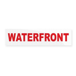 Waterfront Real Estate Rider 6x24