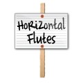 12x18 Blank White Signs with Horizontal Flutes